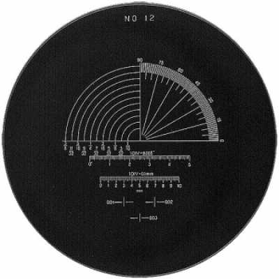 Reticle White Copy for PEAK 1983, 2004, 2028, 2049, KIMAG®-10