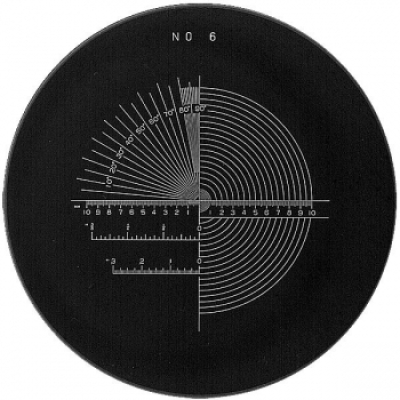 Reticle White Copy for PEAK 1983, 2004, 2028, 2049, KIMAG®-10