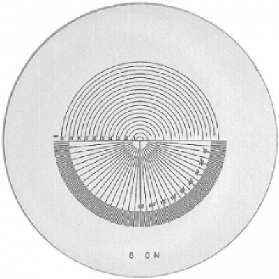 Reticle Black Copy for PEAK 1983, 2004, 2028, 2049, KIMAG®-10