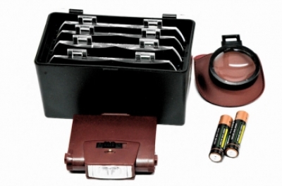 Headband Magnifier Kit + LED