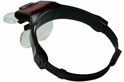 Headband Magnifier Kit + LED