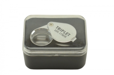 Triplet® folding magnifier 10x, 17mm