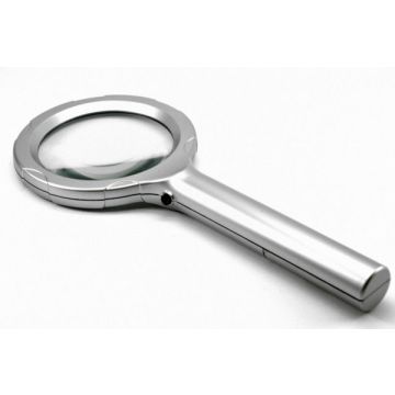 Designer Hand Magnifier - 2x, 3x or 4x - LED+